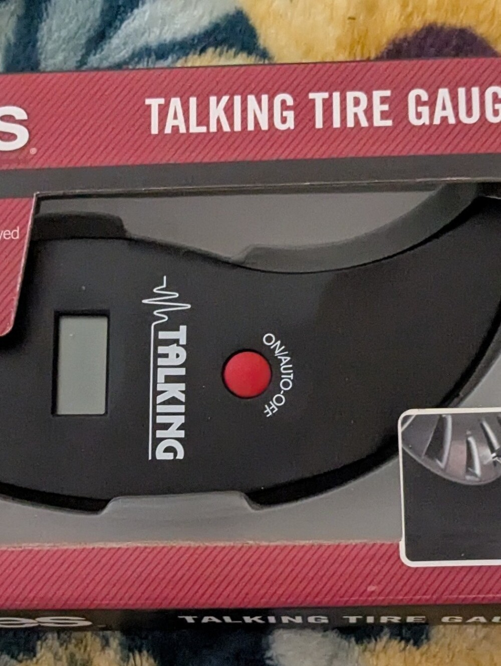 Totes Talking Tire Gauge